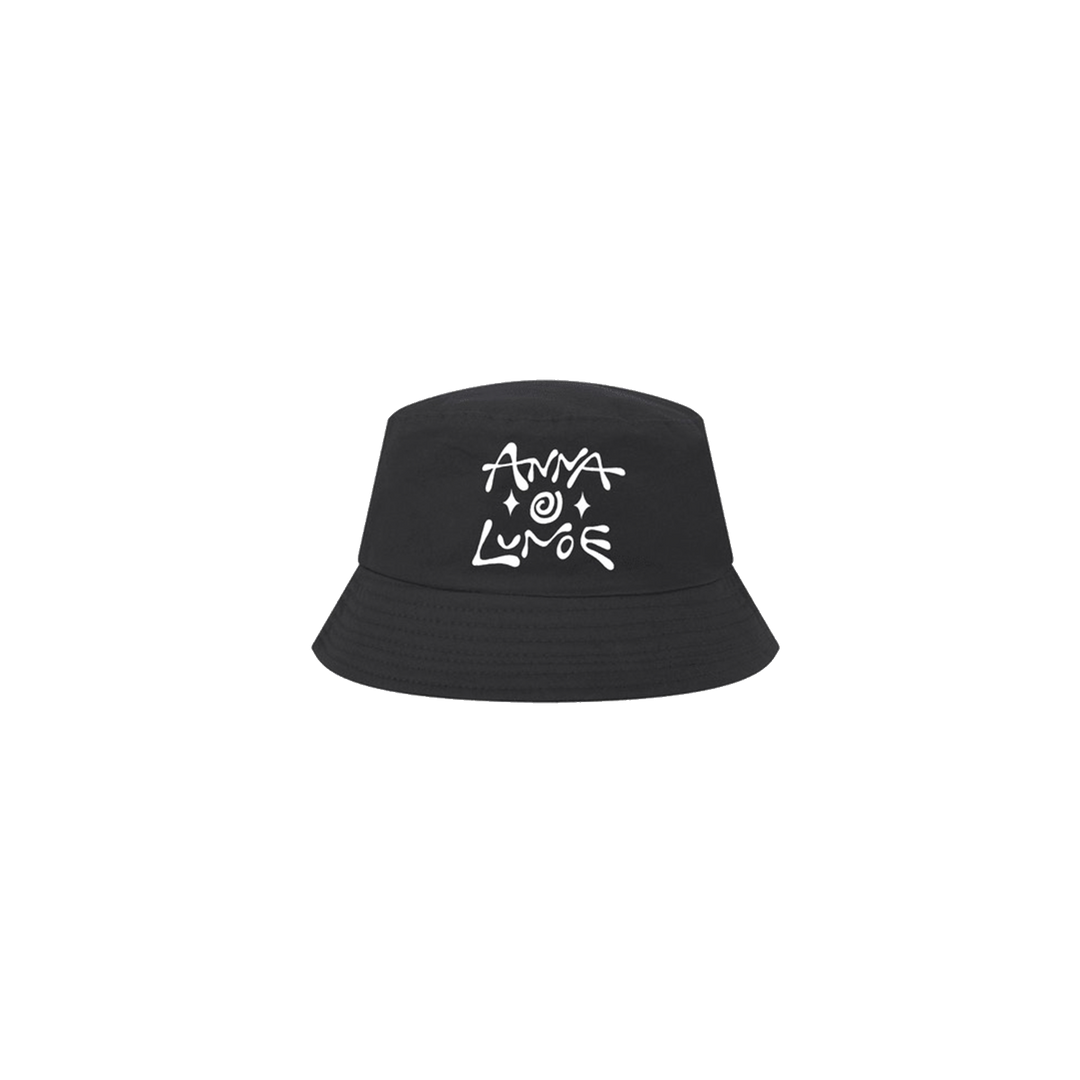 Anna Lunoe Black Recycled Bucket Hat