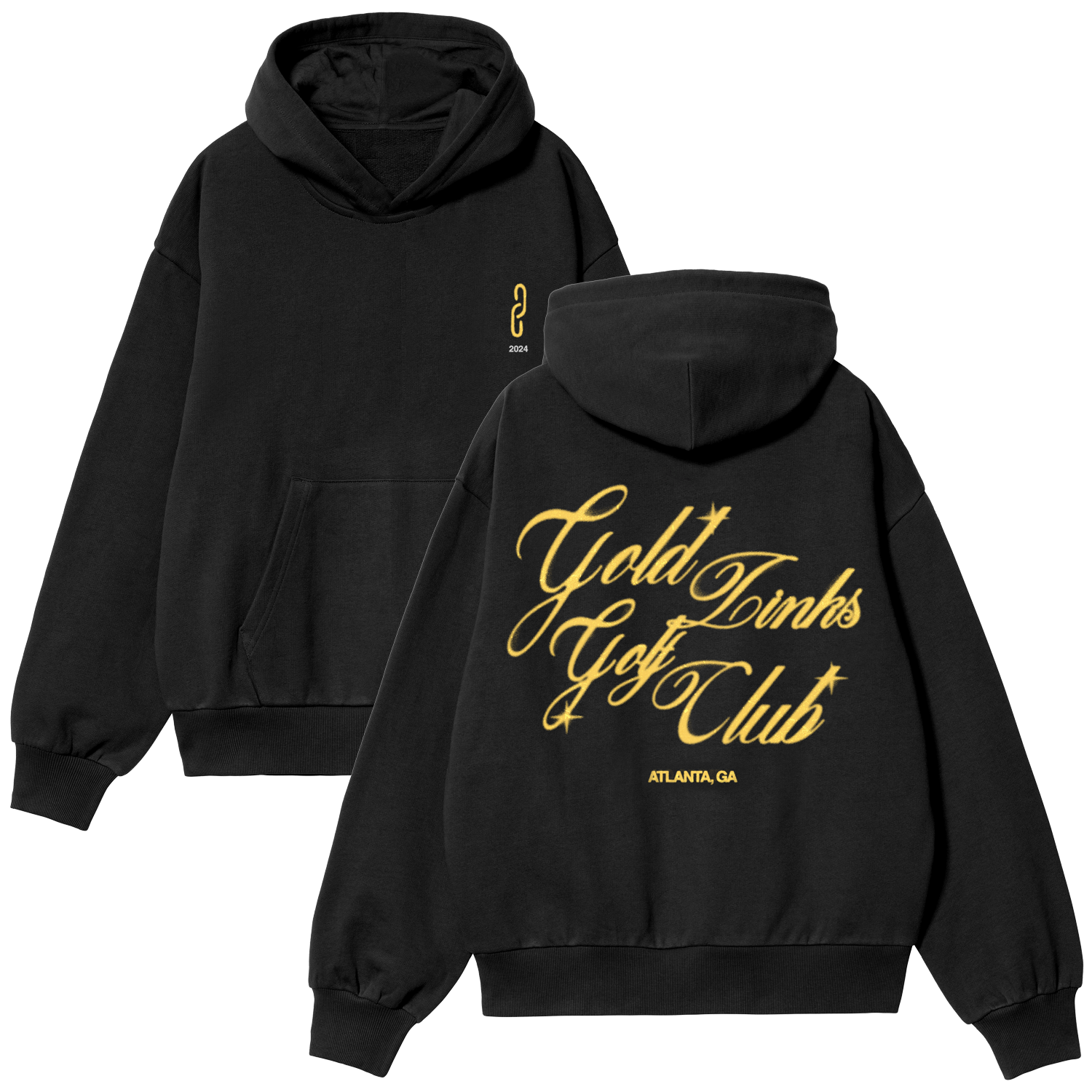 メンズウェア GOOLD GOLF ROCKERS OG LOGO CHECK HOODIE Gold Links Golf Club Hoodie – absolute merch mall
