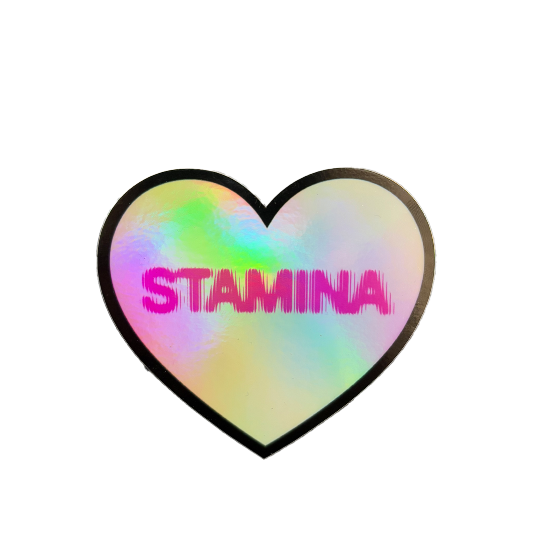Holographic Heart Sticker