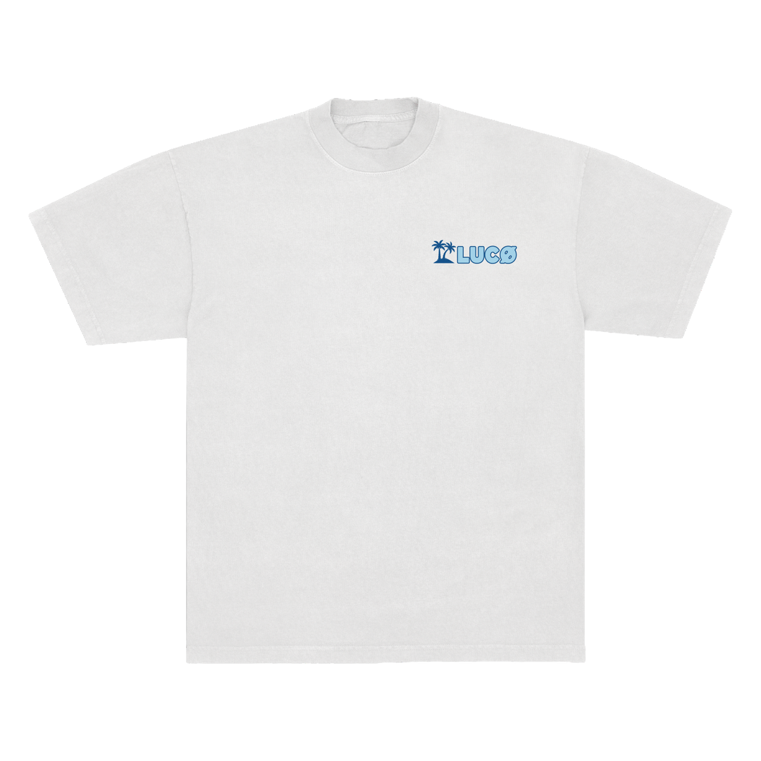 For Real White Tee