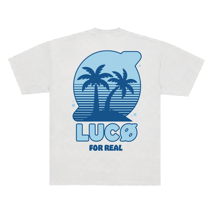 For Real White Tee