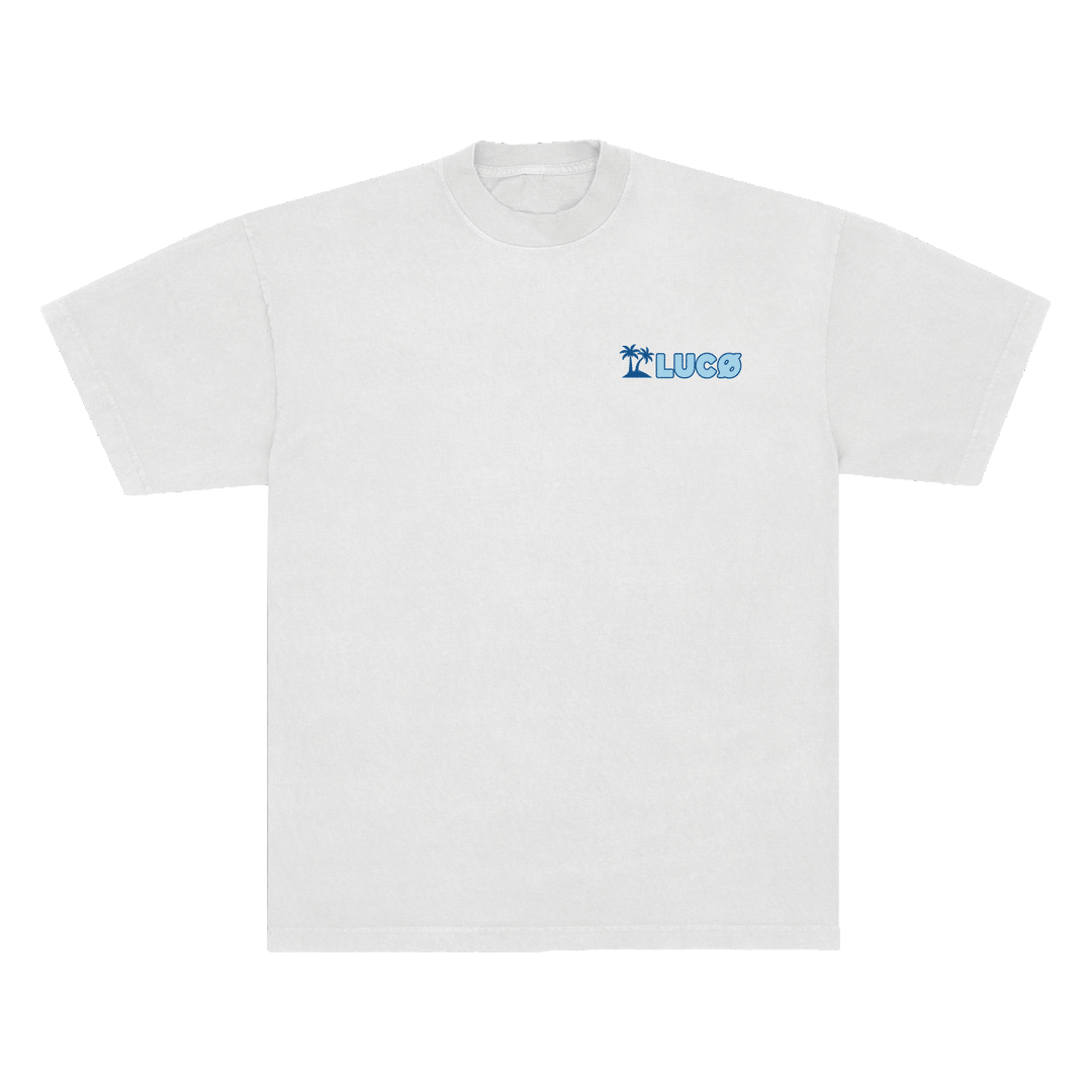 For Real White Tee