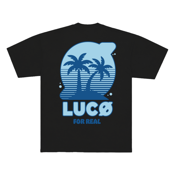 For Real Black Tee