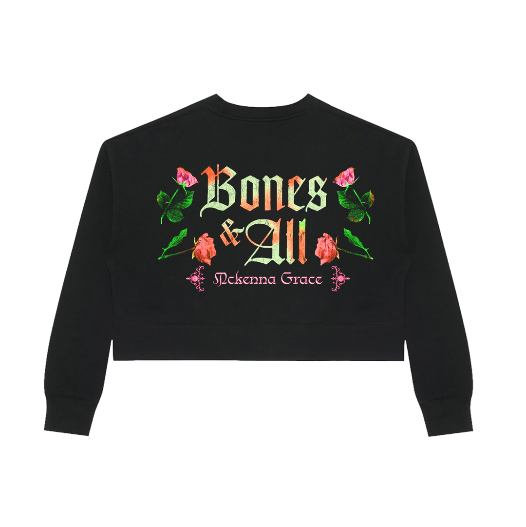 Floral Crop Crewneck- Bright