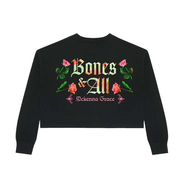 Floral Crop Crewneck- Bright