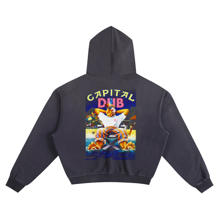 Sunfade Boxy Hoodie