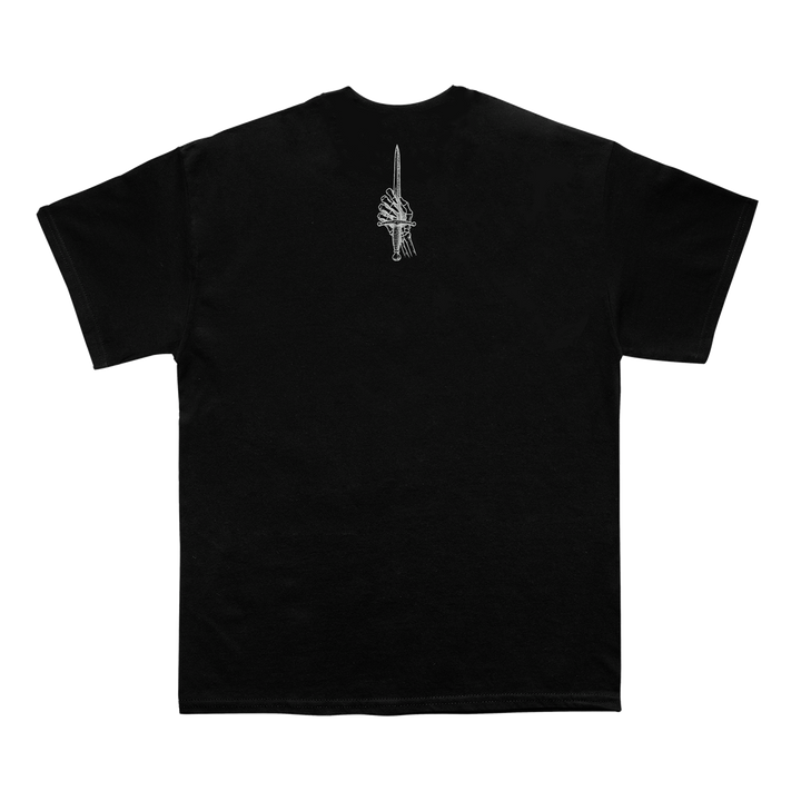 Chainmail Skeleton Black Tee