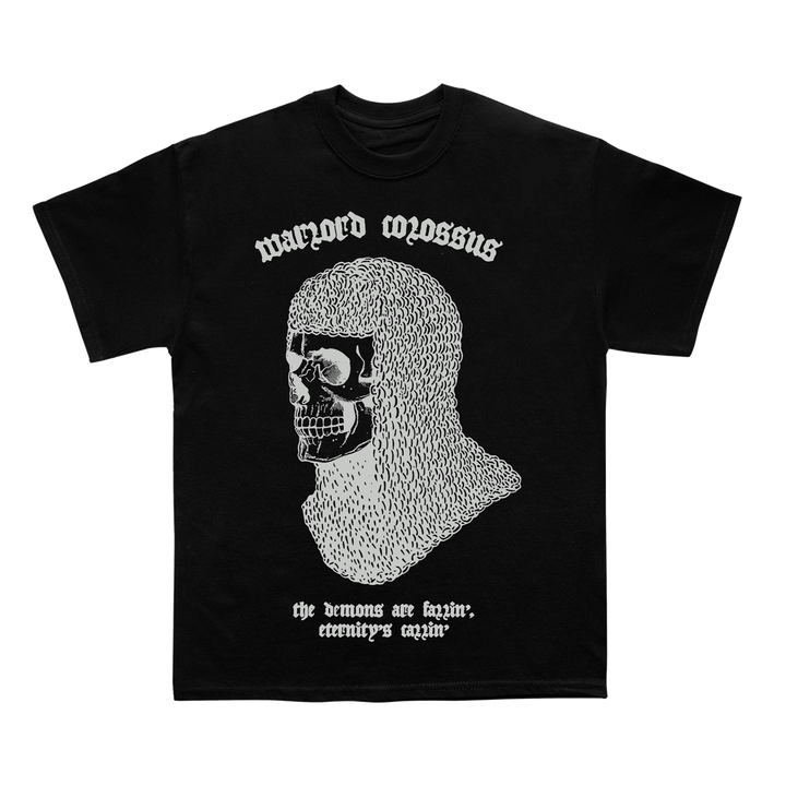 Chainmail Skeleton Black Tee