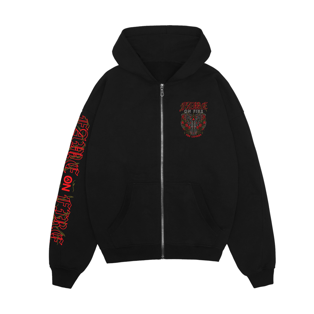 Lovers Zip-Up Hoodie