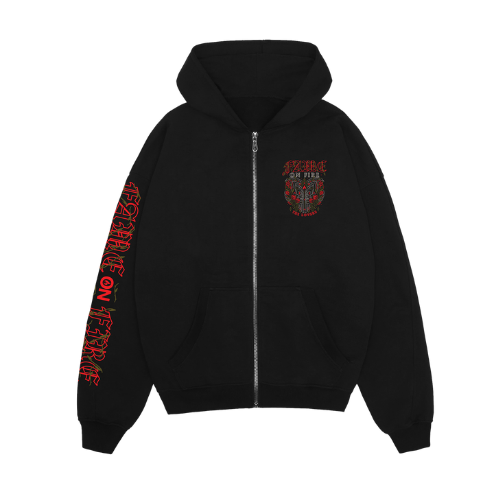 Lovers Zip-Up Hoodie