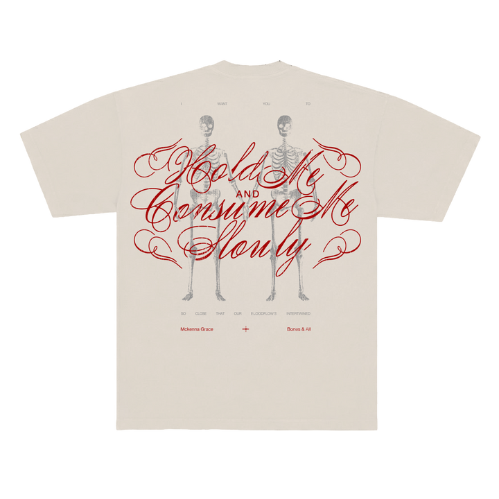 Consume Me Ivory Tee