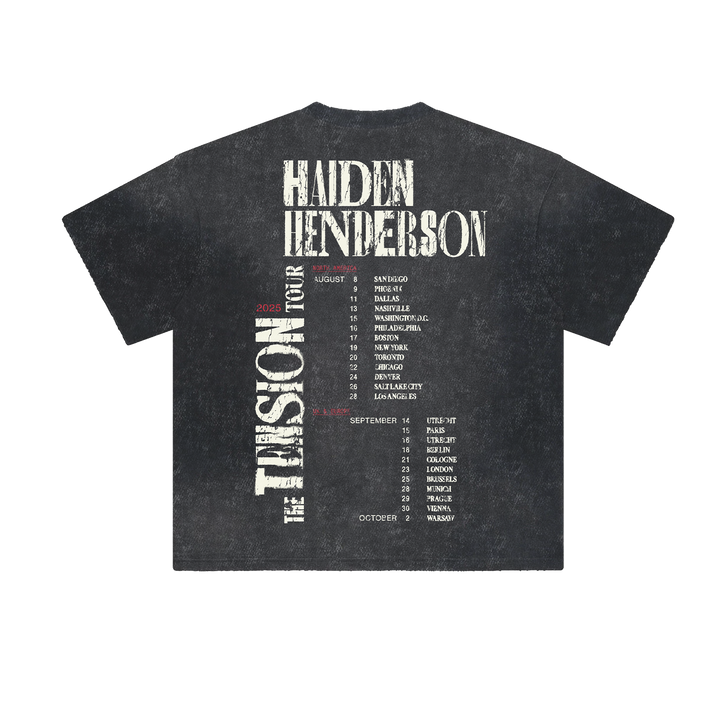 Tension Tour Tee (Black)