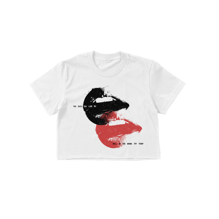 'lips' Baby Tee