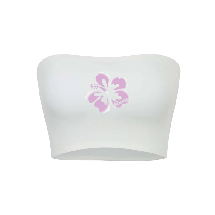 Remy Bond Hibiscus Tube Top